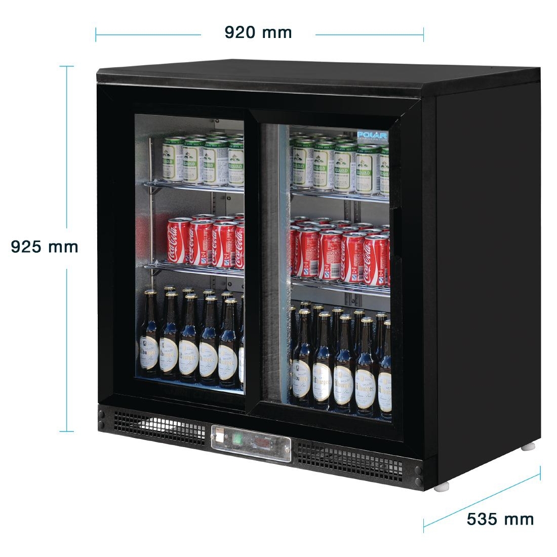 Bardisplay dubbel
