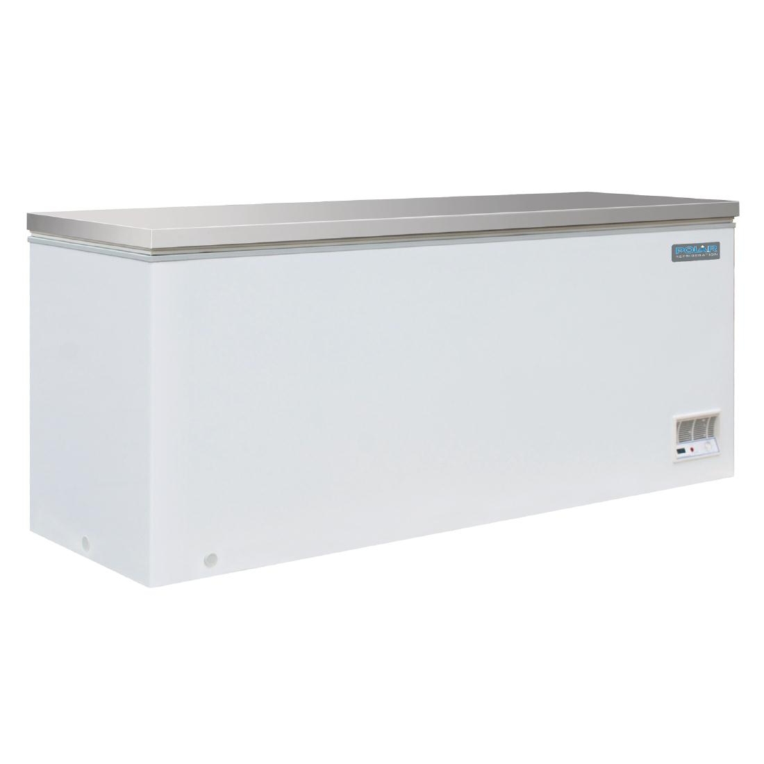 Vrieskist wit staal (587Ltr)