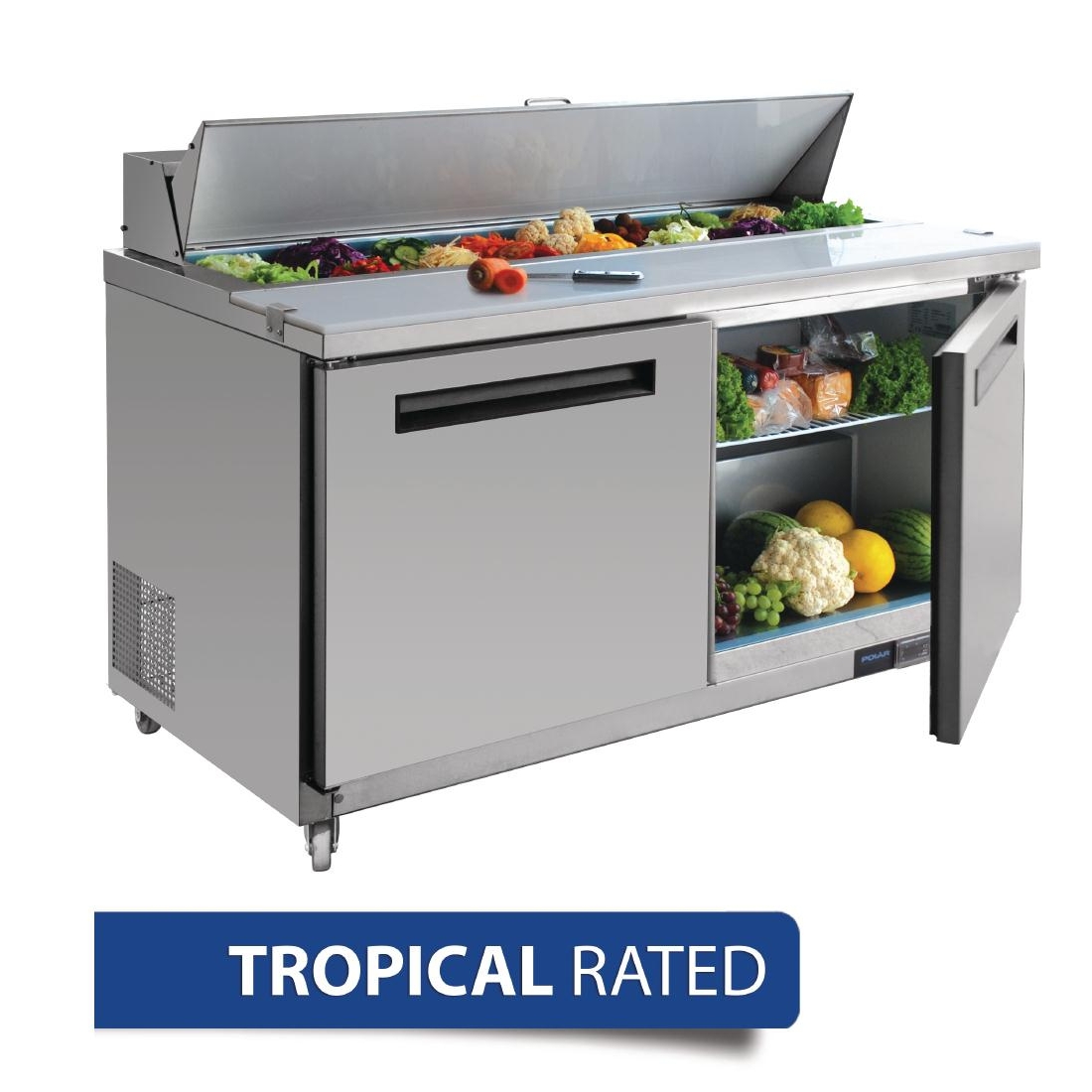 Gekoelde saladette (twee deuren 1.5M)