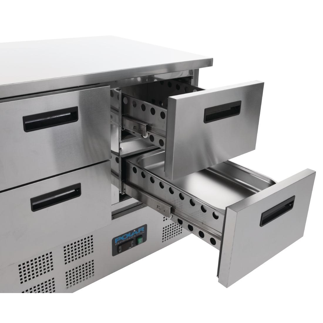 Gekoelde werkbank (4 laden)